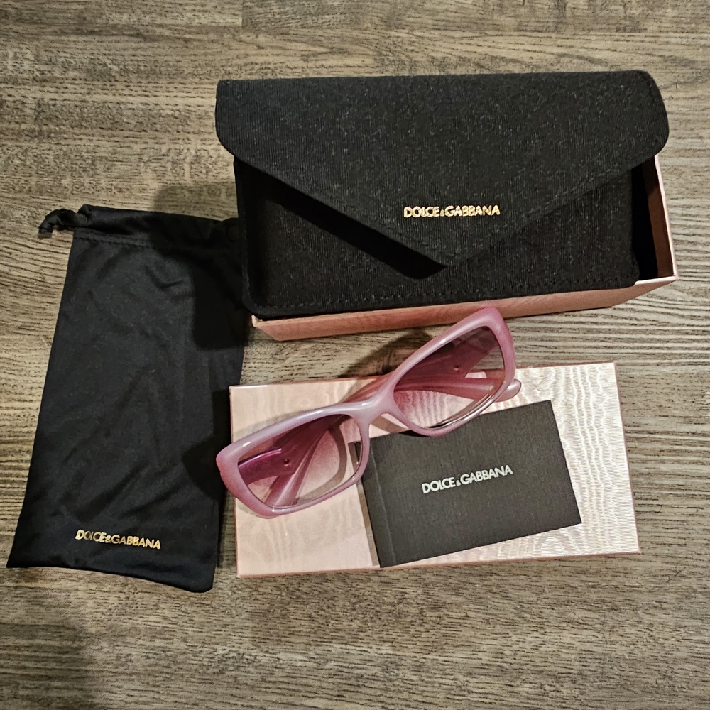 Dolce & Gabbana Pink Sunglasses